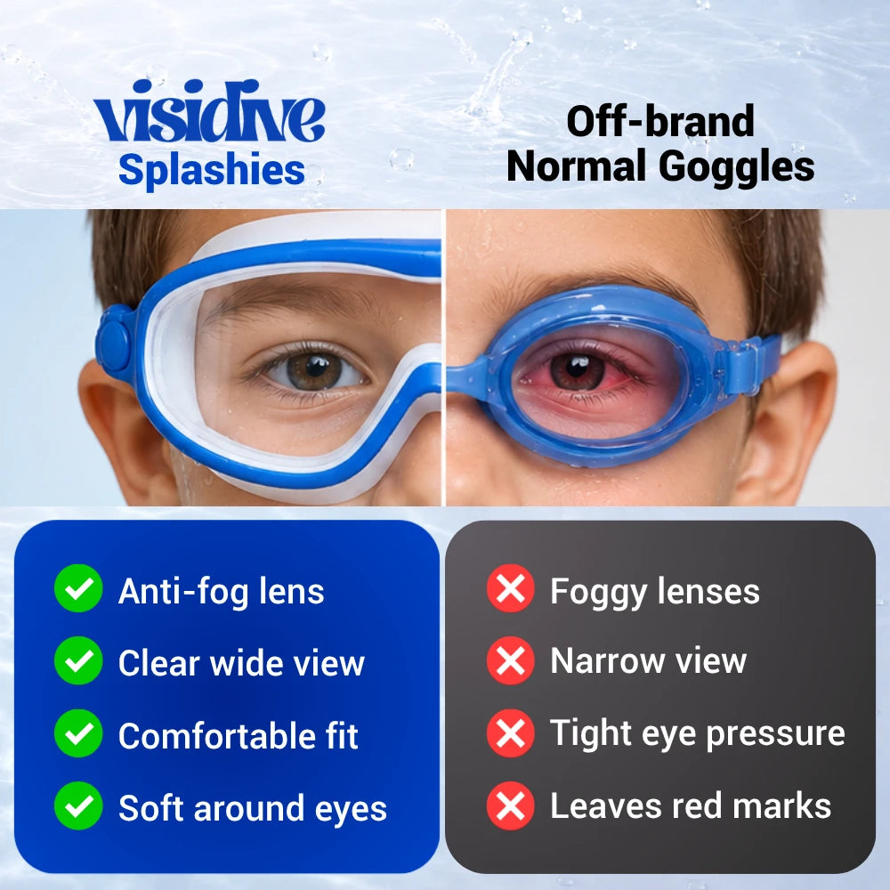 Visidive Splashies Swim Goggles